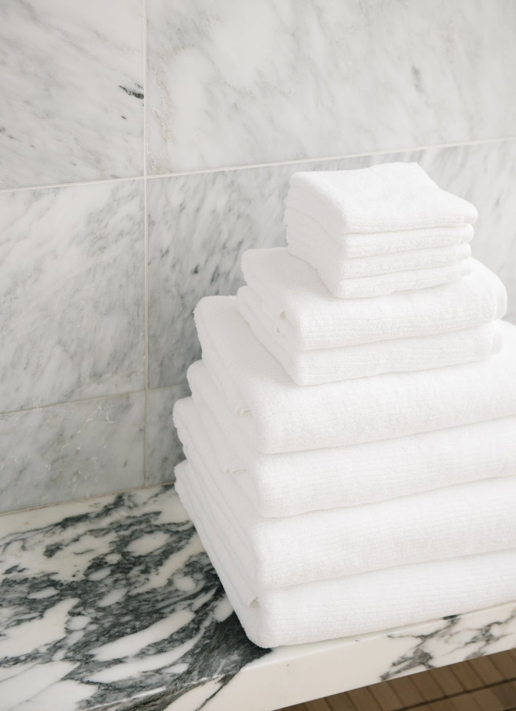 Complete Ribbed Terry Bath Bundle