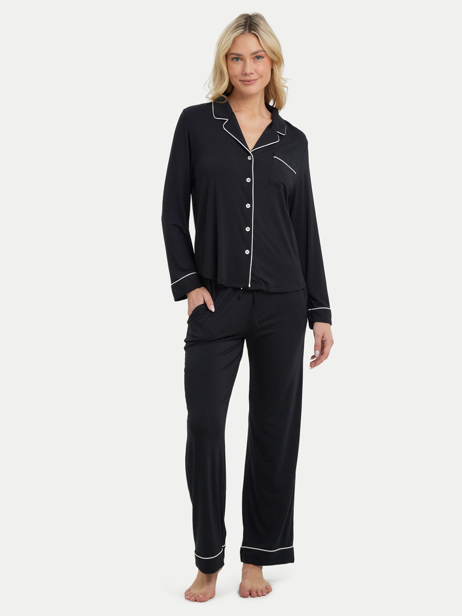 Long Sleeve Bamboo Pajama Set